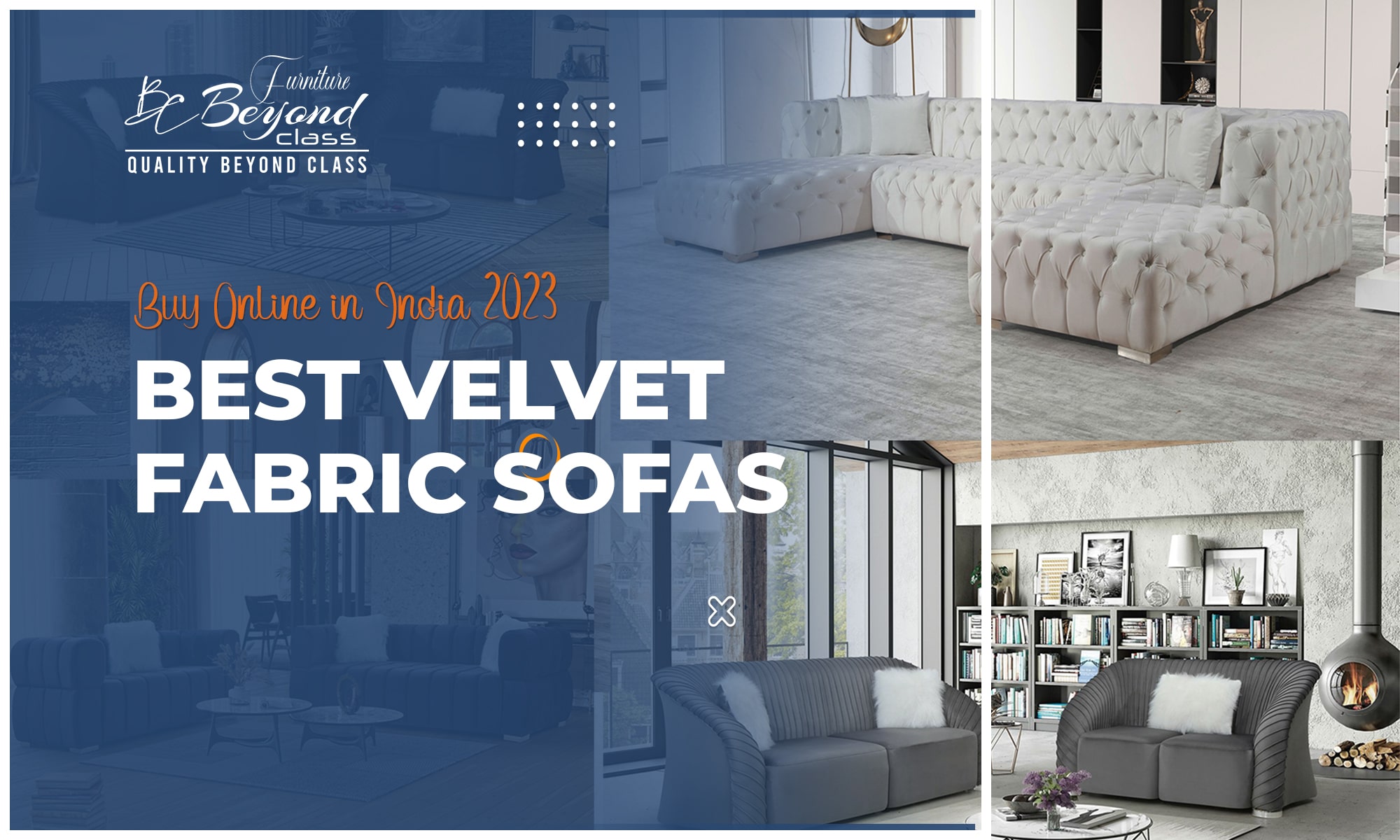 Best Velvet Fabric Sofa to Buy Online at Low Price in India 2023